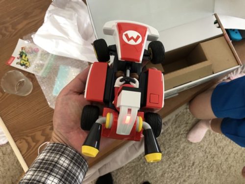 開封した直後のマリオカート