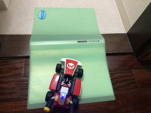 部屋の仕切りをバインダーで攻略の写真